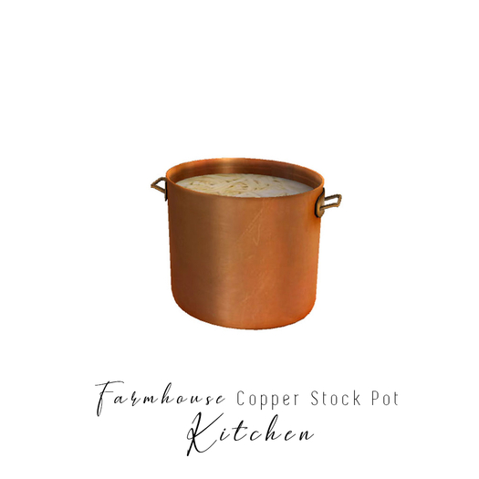 Second Life Marketplace Farmhouse Copper Stock Pot second-life-marketplace-farmhouse-copper-stock-pot